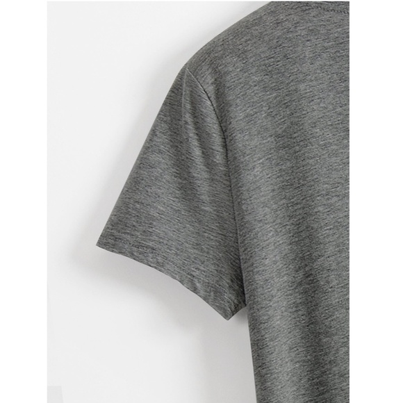 Sunflower Printed Gray Tee Shirt Graphic - Picture 4 of 13